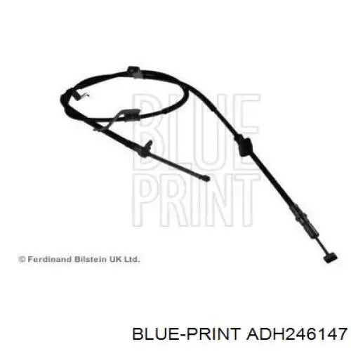 Купити ADH246147 Blue Print Трос ручного гальма задній, правий