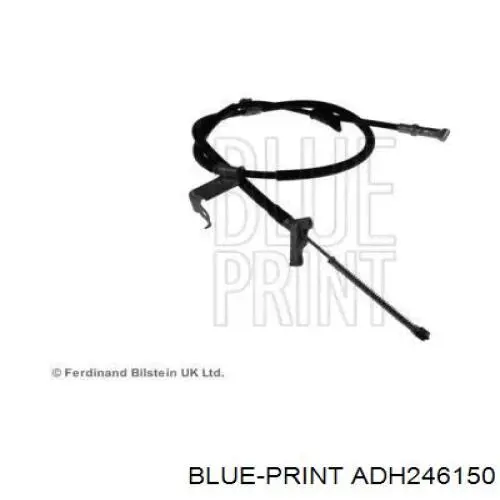 Трос стоянкового гальма задній лівий Blue Print ADH246150 ціна, від 23.24 USD