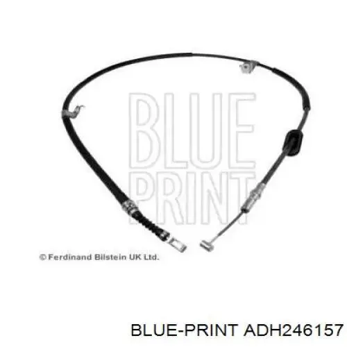 Трос ручного гальма задній, лівий ADH246157 Blue Print