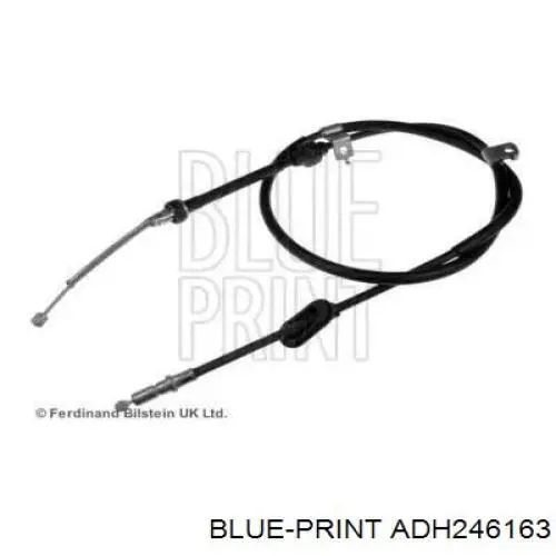 Купити ADH246163 Blue Print Трос ручного гальма задній, правий