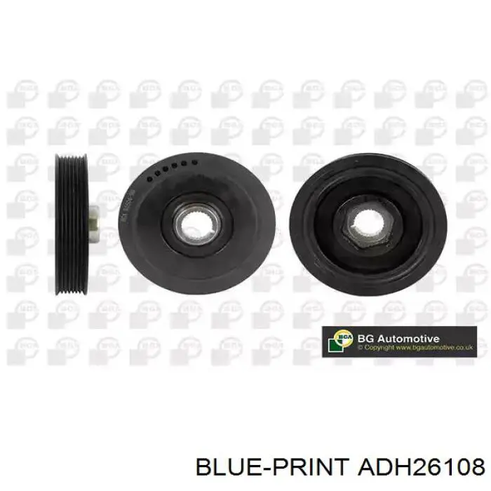 ADH26108 Blue Print Демпфер колінвалу