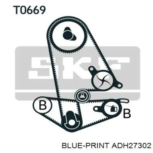 Ремкомплект ГРМ Continental/Siemens CT799K1