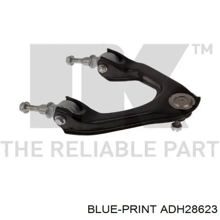 Важіль передньої підвіски верхній, правий ADH28623 Blue Print