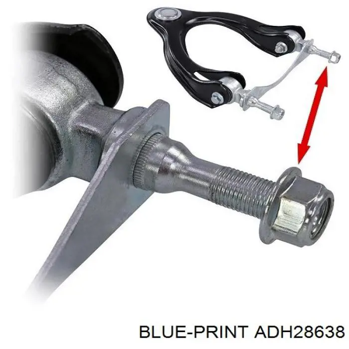 Важіль передньої підвіски верхній, правий Blue Print ADH28638