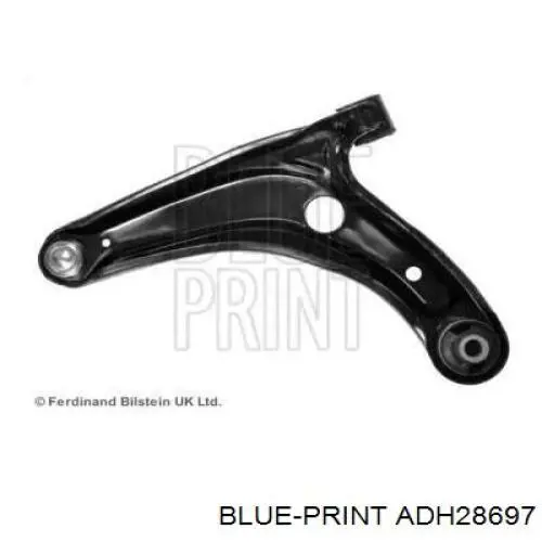 Важіль передньої підвіски нижній, правий ADH28697 Blue Print