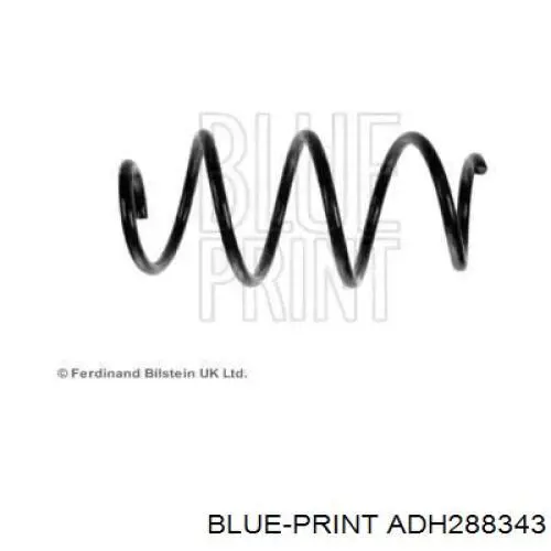 Пружина передньої підвіски Blue Print ADH288343