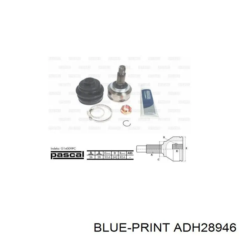 Купити ADH28946 Blue Print Шарнір приводу зовнішній