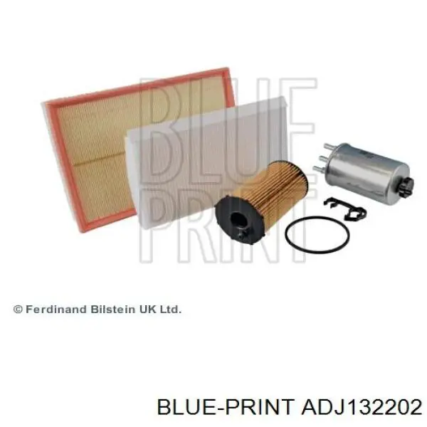 Елемент повітряного фільтра Blue Print ADJ132202 ціна, від 9.20 USD