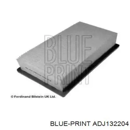 Елемент повітряного фільтра Blue Print ADJ132204 ціна, від 15.32 USD