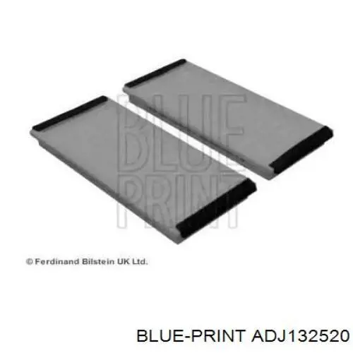 Фільтр повітряний обігрівача Blue Print ADJ132520 ціна, від 17.76 USD