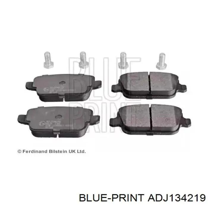 Купити ADJ134219 Blue Print Задні колодки