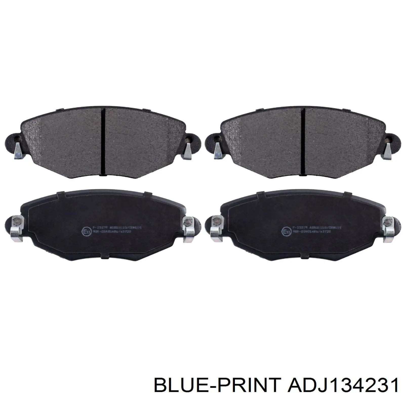 Передні тормозні колодки 1204843 Ford