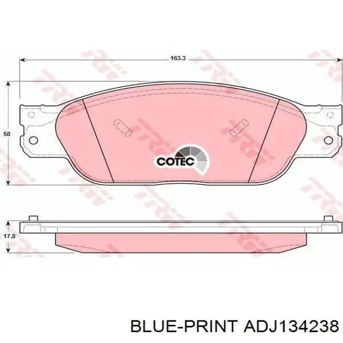 Гальмівні колодки Bosch 986494141 ціна, від 31.20 USD