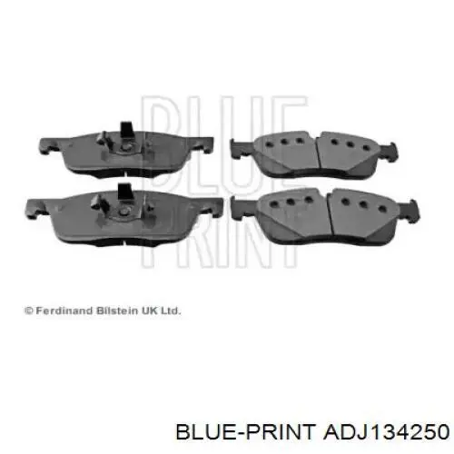 Гальмівні колодки Blue Print ADJ134250 ціна, від 44.24 USD
