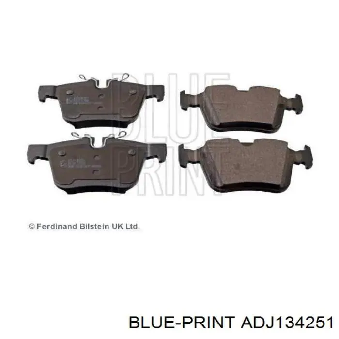 Задні гальмівні колодки 986494819 Bosch