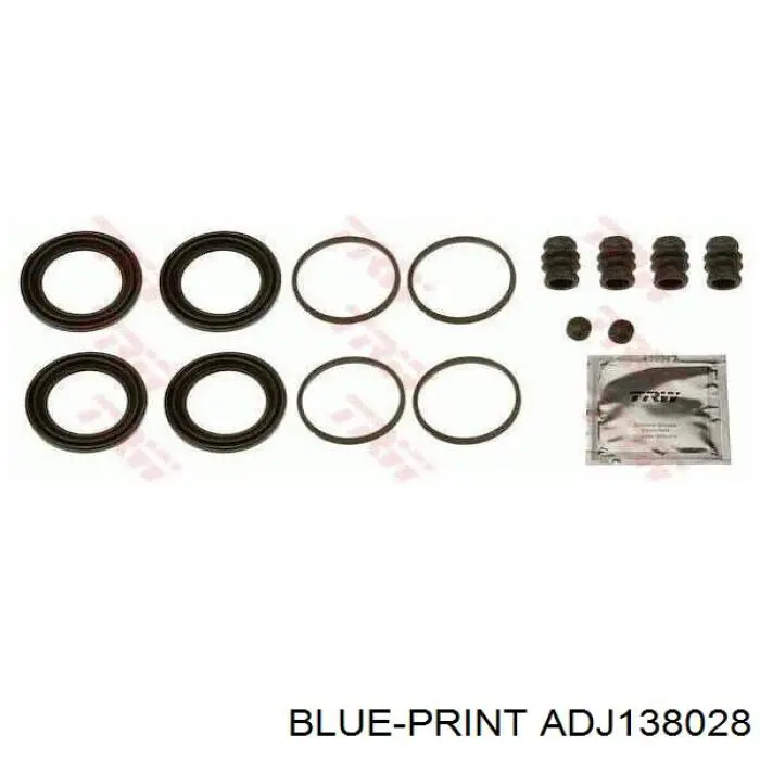 Купити ADJ138028 Blue Print Сайлентблок заднього поздовжнього важеля, передній