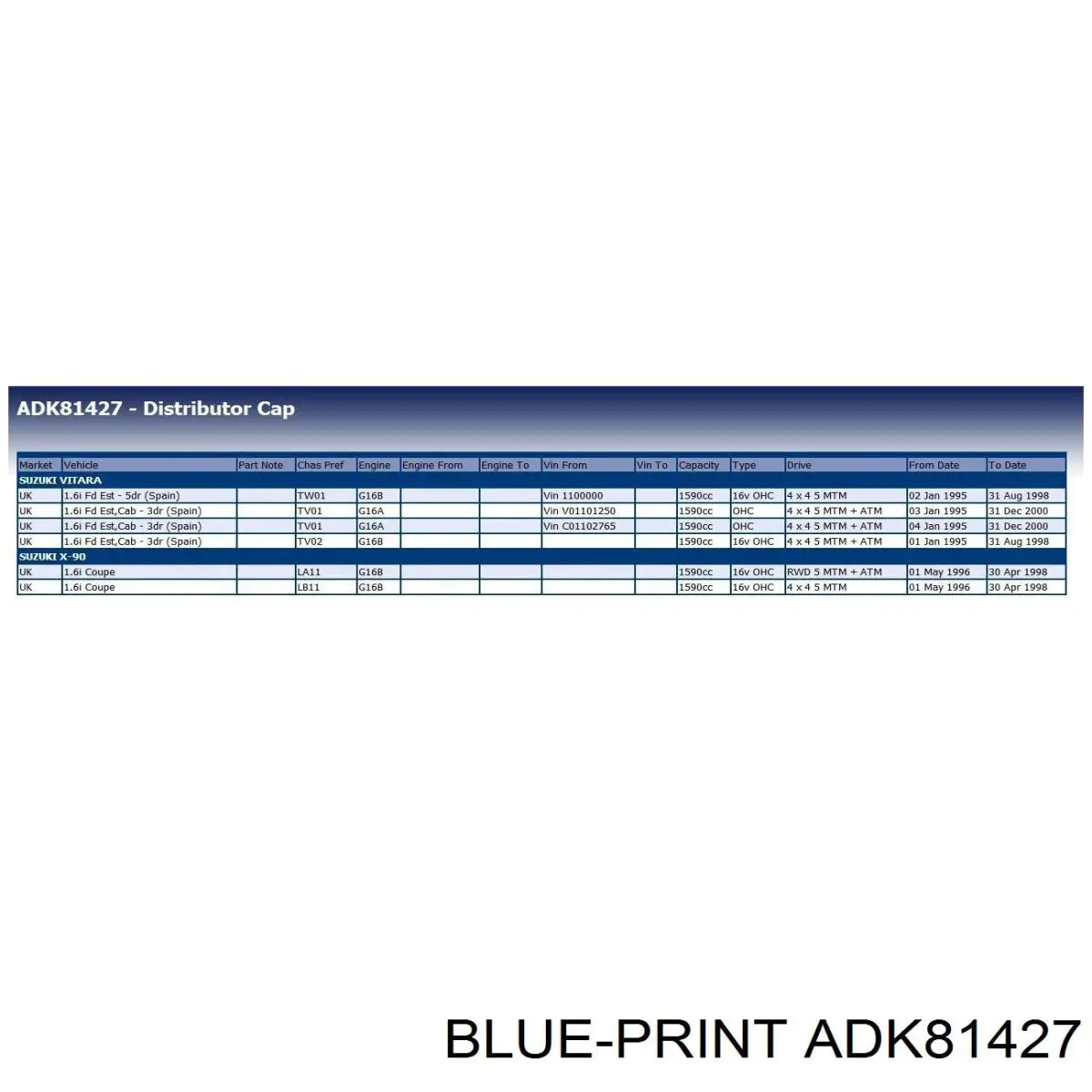  ADK81427 Blue Print