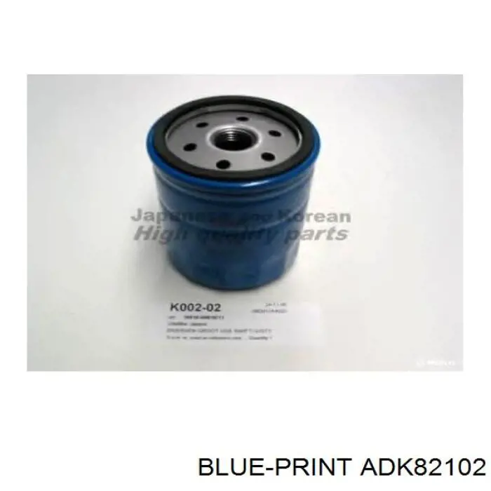 ADK82102 Blue Print Фільтр масла