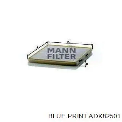 Фільтр салону AF5093A Alpha Filter