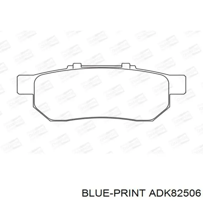 Повітряний фільтр салону Blue Print ADK82506