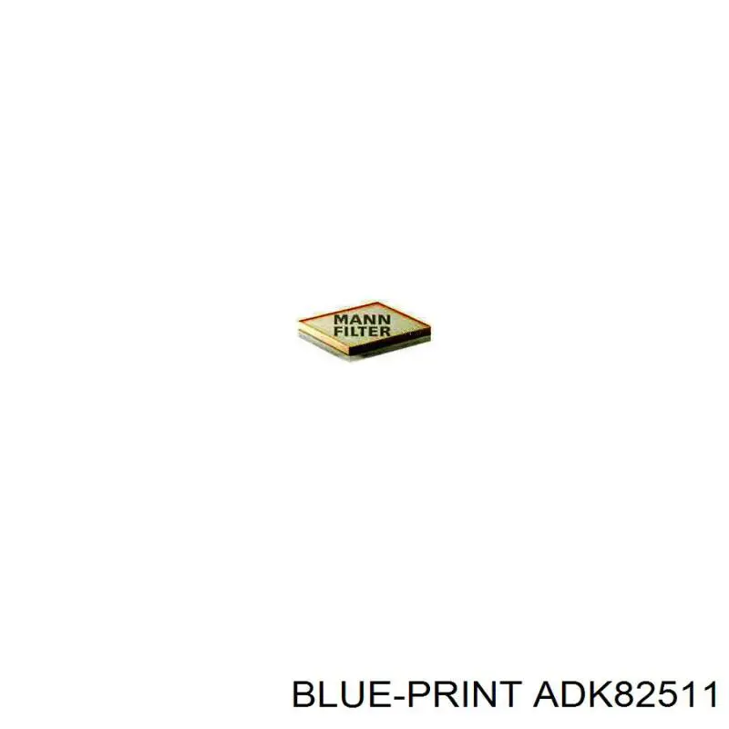 Фільтр салону ADK82511 Blue Print