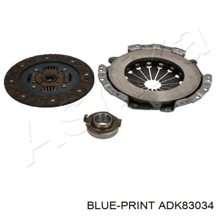 Купити ADK83034 Blue Print Комплект зчеплення (диск, корзина, підшипник)