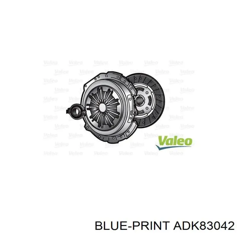 Купити ADK83042 Blue Print Комплект зчеплення (диск, корзина, підшипник)