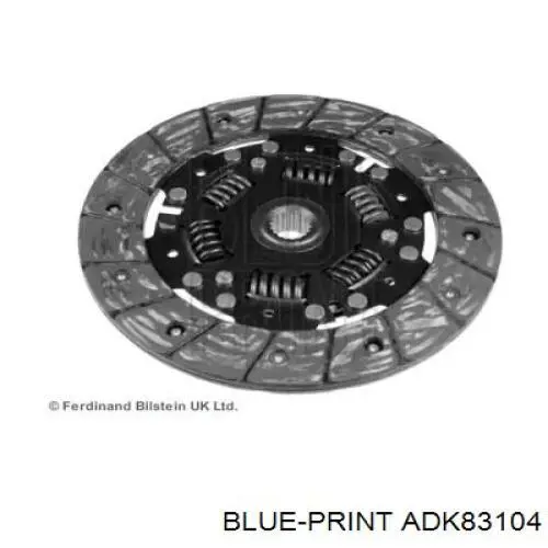 ADK83104 Blue Print диск зчеплення