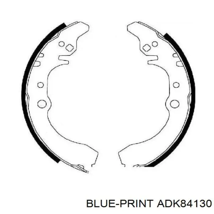ADK84130 Blue Print колодки гальмові задні, барабанні