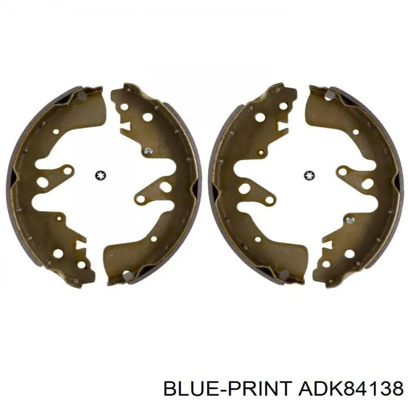 Купити ADK84138 Blue Print Колодки гальмові задні, барабанні
