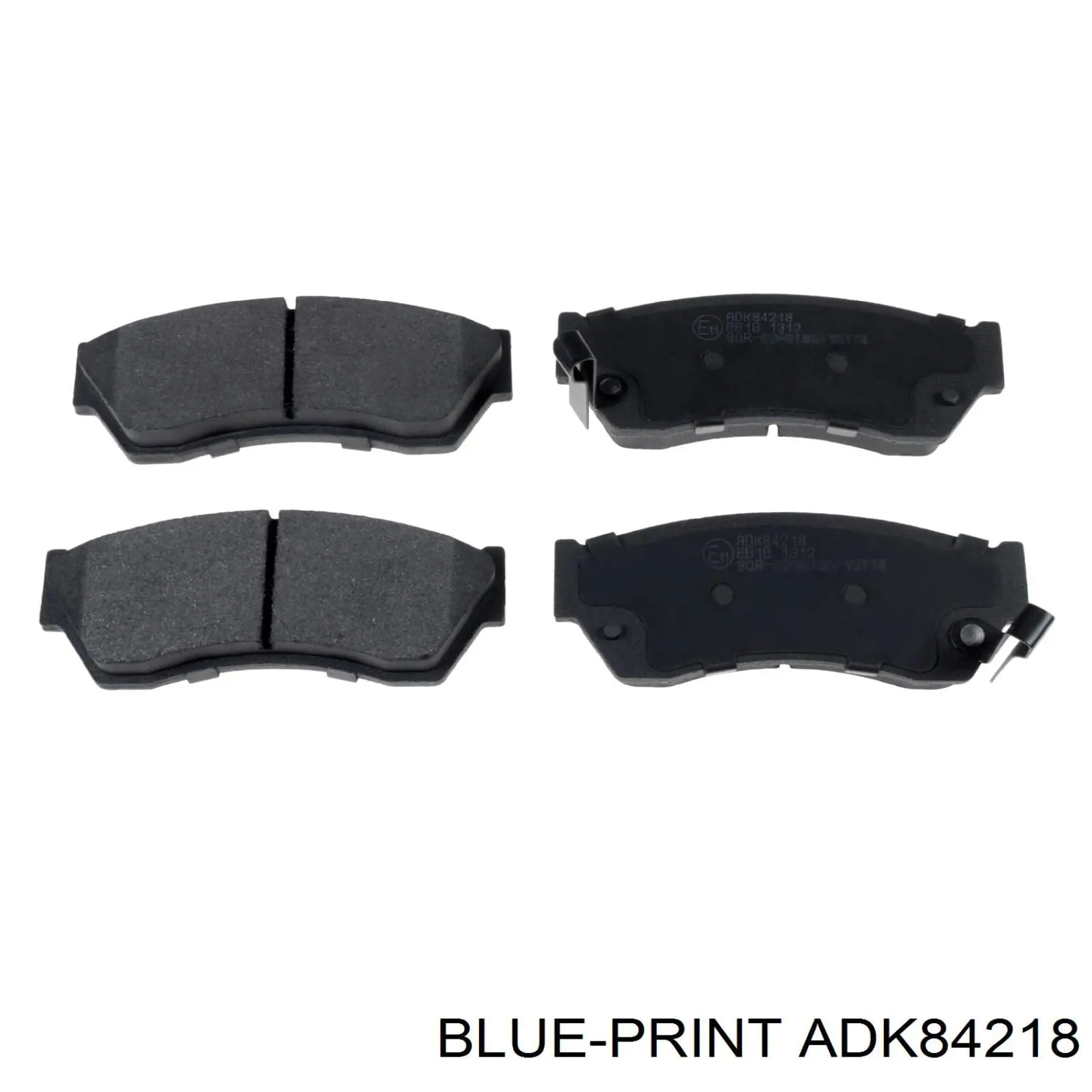 ADK84218 Blue Print колодки гальмівні передні, дискові