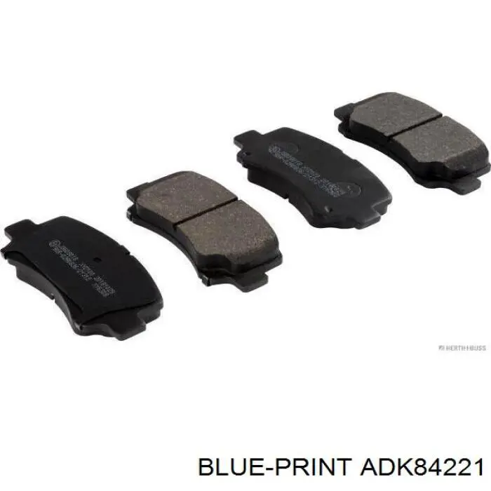 Гальмівні колодки Blue Print ADK84221 ціна, від 16.05 USD