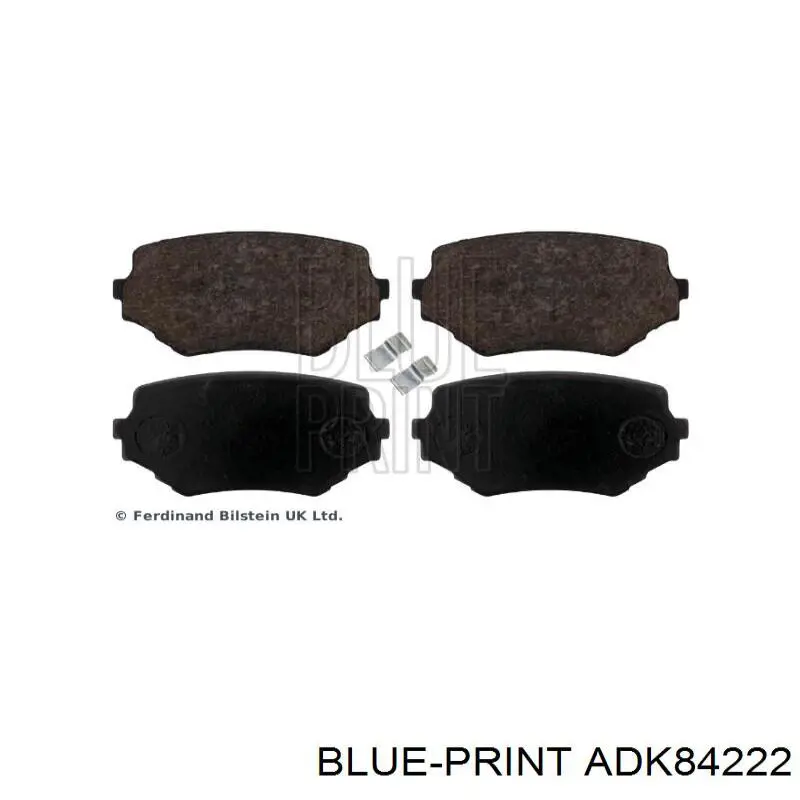 Передні тормозні колодки ADK84222 Blue Print