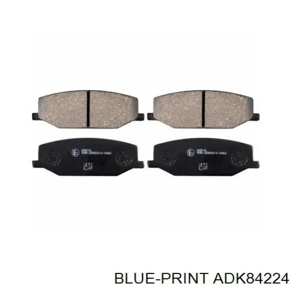 ADK84224 Blue Print колодки гальмівні передні, дискові