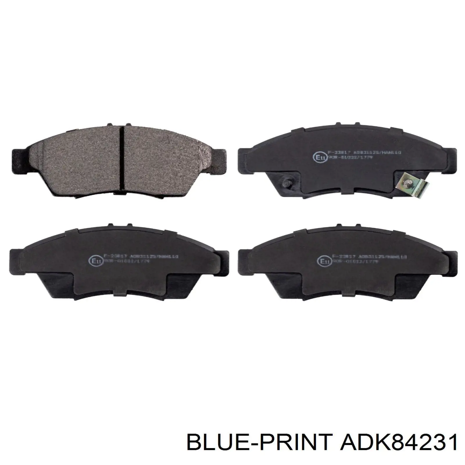 Купити SP1541 Hi-q Колодки гальмівні передні, дискові