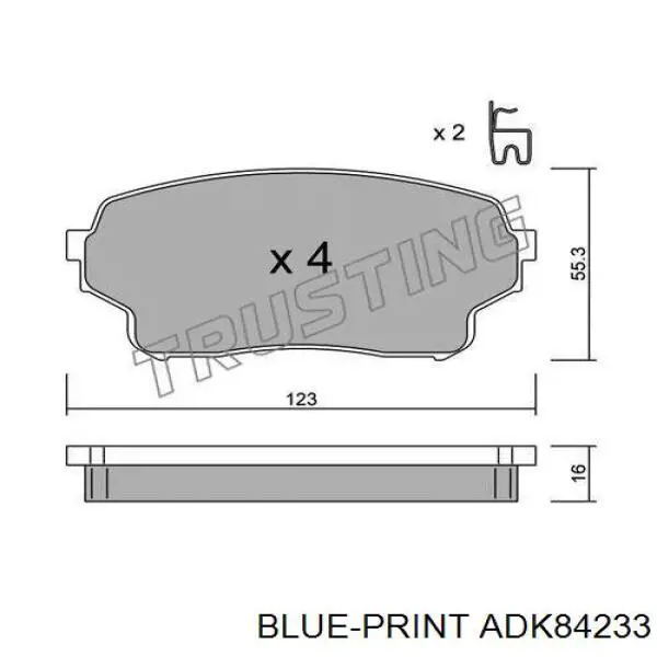 Гальмівні колодки Power Stop 161105 ціна, від 19.28 USD