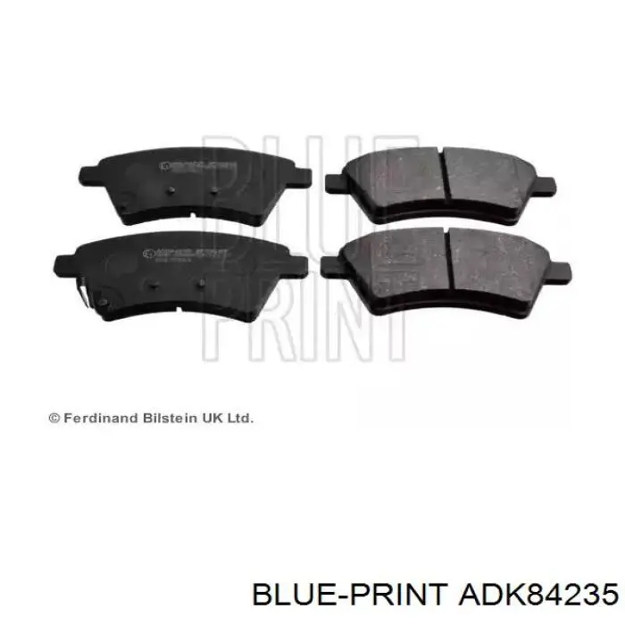 Гальмівні колодки Blue Print ADK84235 ціна, від 27.65 USD