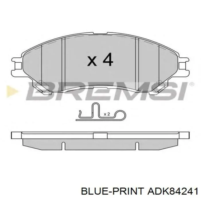 573777J Jurid/Bendix Передні гальмівні колодки