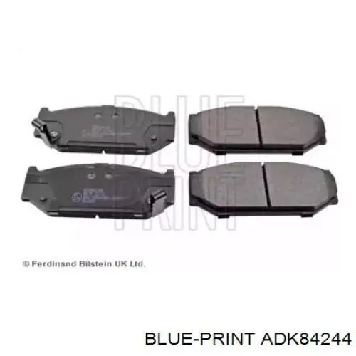 BDS490 Starline Передні гальмівні колодки