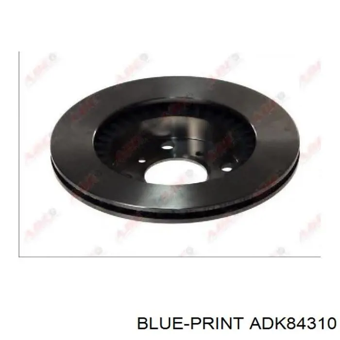 Диск гальмівний передній Blue Print ADK84310
