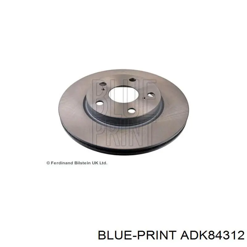 Гальмівні диски передні ADK84312 Blue Print