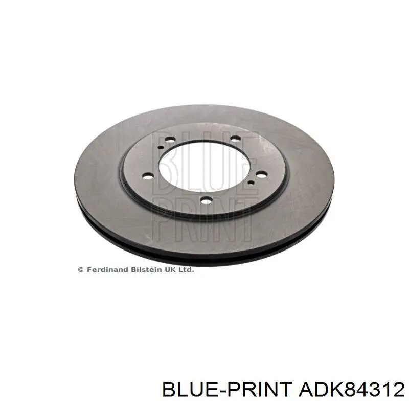 Диск переднього гальма Blue Print ADK84312 ціна, від 34.86 USD