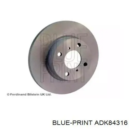 BS6350C Optimal диск гальмівний передній