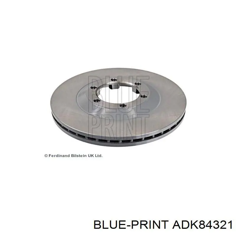 Гальмівні диски передні ADK84321 Blue Print