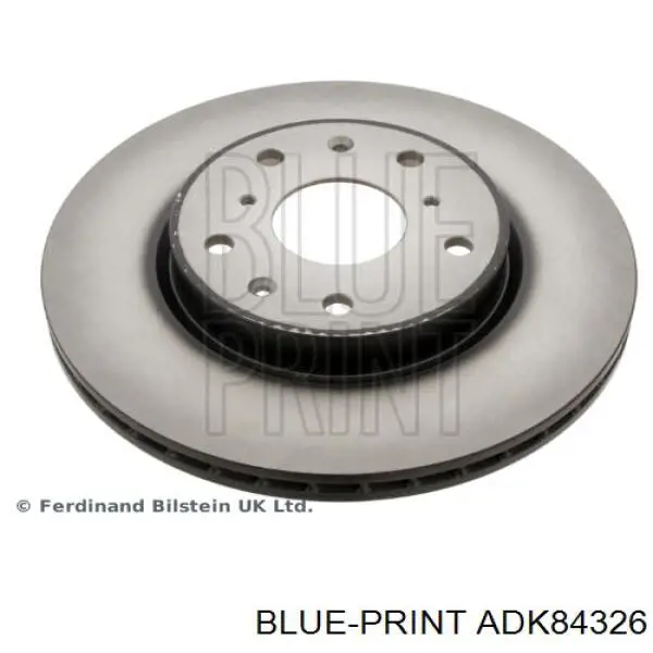 ADK84326 Blue Print диск гальмівний передній