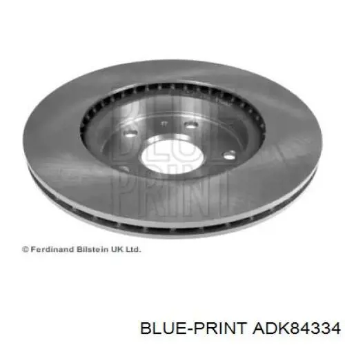 Диск гальмівний передній ADK84334 Blue Print