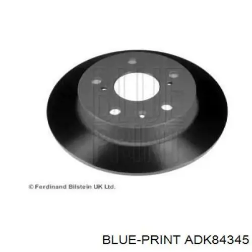 ADK84345 Blue Print диск гальмівний задній
