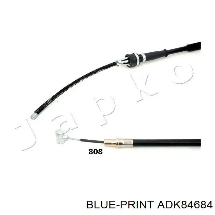 Трос стоянкового гальма задній правий Blue Print ADK84684 ціна, від 20.11 USD