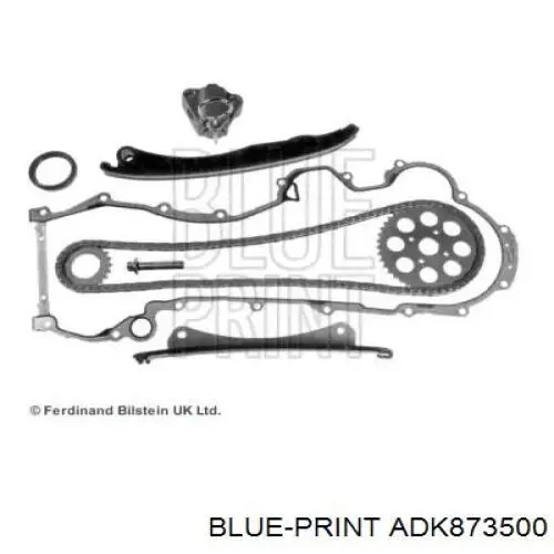 Ланцюг ГРМ, комплект ADK873500 Blue Print