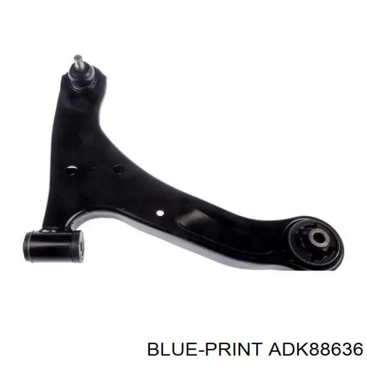 Важіль передньої підвіски нижній, правий ADK88636 Blue Print